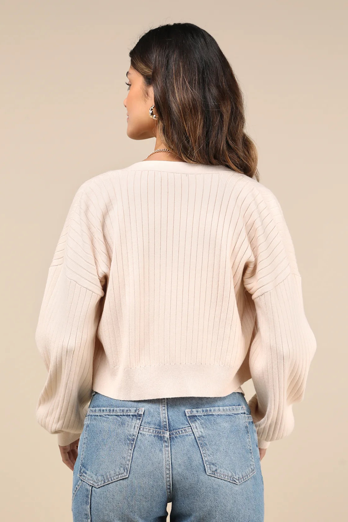 Cutest Duet Olive Green Knit Cami Top and Cardigan Sweater Set